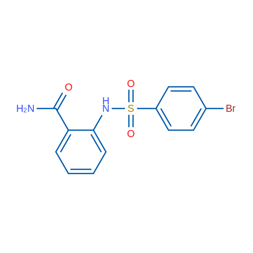2-(4-Bromophenylsulfonamido)benzamide 5g