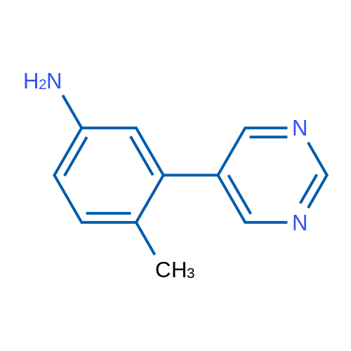 4-Methyl-3-(pyrimidin-5-yl)aniline 1g