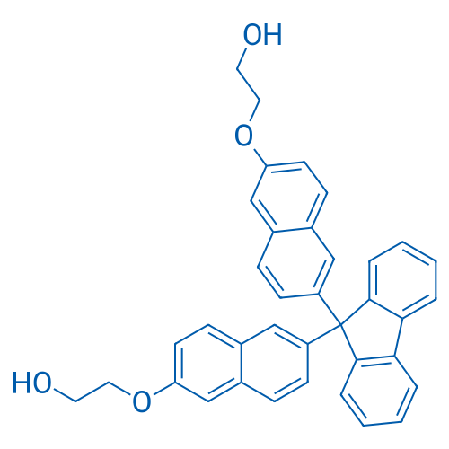 2,2'-(((9H-Fluorene-9,9-diyl)bis(naphthalene-6,2-diyl))bis(oxy))diethanol 100g