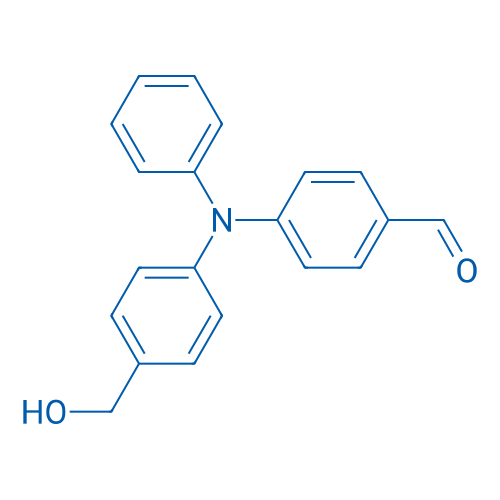 4-((4-(Hydroxymethyl)phenyl)(phenyl)amino)benzaldehyde 1g