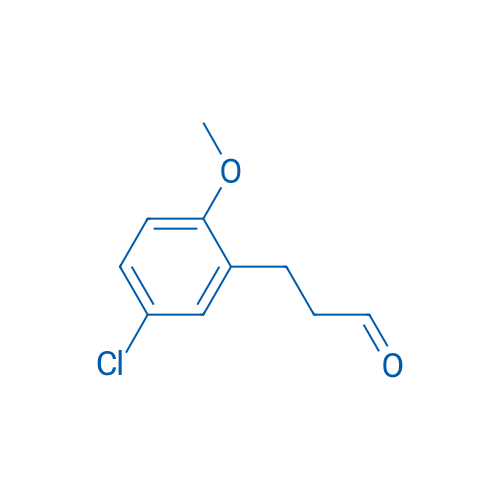 3-(5-Chloro-2-methoxyphenyl)propanal 1g