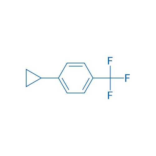 1-Cyclopropyl-4-(trifluoromethyl)benzene 250mg