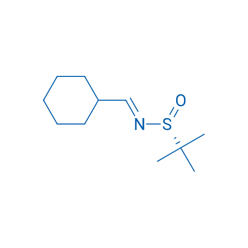 (R,E)-N-(CYCLOHEXYLMETHYLENE)-2-METHYLPROPANE-2-SULFINAMIDE 1g