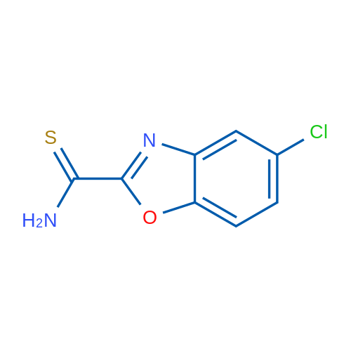 5-Chloro-1,3-benzoxazole-2-carbothioamide 1g
