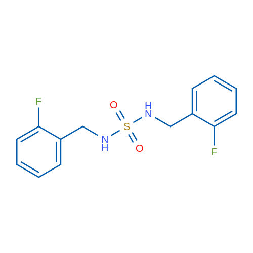 [(2-Fluorophenyl)methyl]({[(2-fluorophenyl)methyl]sulfamoyl})amine 1g