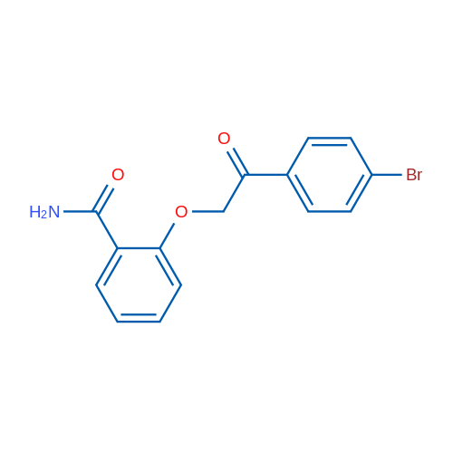 2-(2-(4-Bromophenyl)-2-oxoethoxy)benzamide 5g