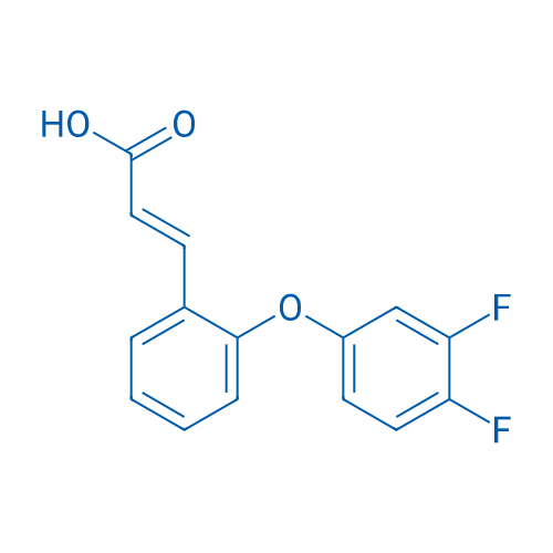 3-(2-(3,4-Difluorophenoxy)phenyl)acrylic acid 1g