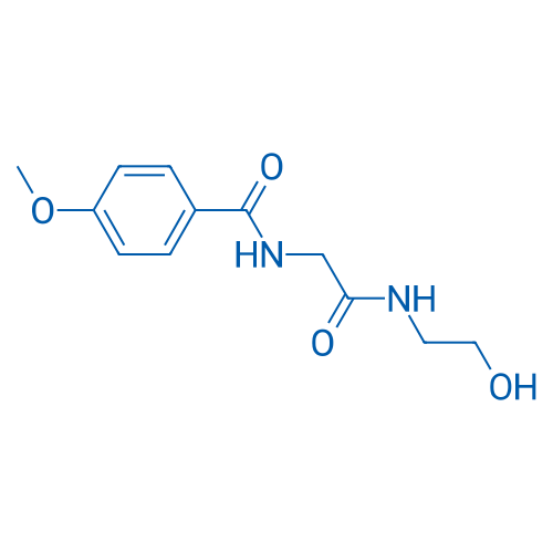 N-(2-((2-Hydroxyethyl)amino)-2-oxoethyl)-4-methoxybenzamide 1g