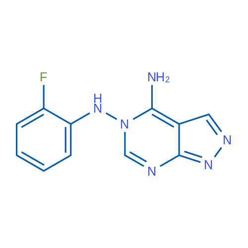 N5-(2-Fluorophenyl)-5H-pyrazolo[3,4-d]pyrimidine-4,5-diamine 1g