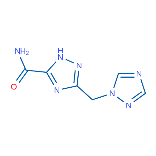 3-((1H-1,2,4-Triazol-1-yl)methyl)-1H-1,2,4-triazole-5-carboxamide 5g