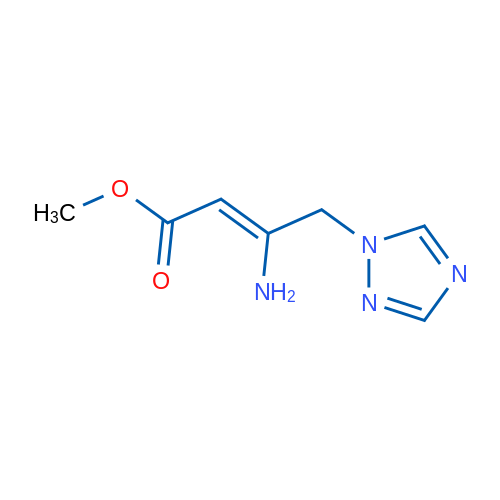 Methyl (2Z)-3-amino-4-(1H-1,2,4-triazol-1-yl)but-2-enoate 1g
