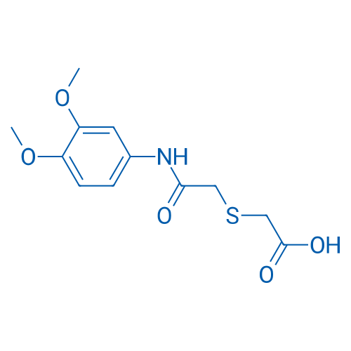 2-((2-((3,4-Dimethoxyphenyl)amino)-2-oxoethyl)thio)acetic acid 5g