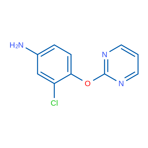 3-Chloro-4-(pyrimidin-2-yloxy)aniline 1g