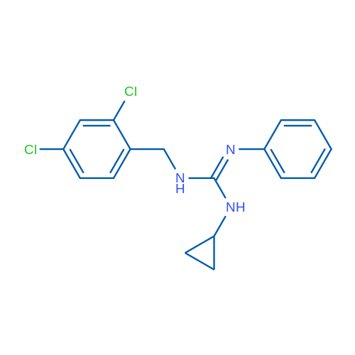 (Z)-N-Cyclopropyl-N'-[(2,4-dichlorophenyl)methyl]-N''-phenylguanidine 1g