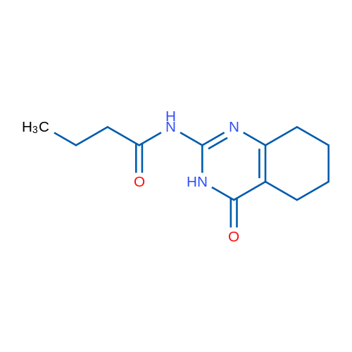 N-(4-Oxo-3,4,5,6,7,8-hexahydroquinazolin-2-yl)butanamide 1g
