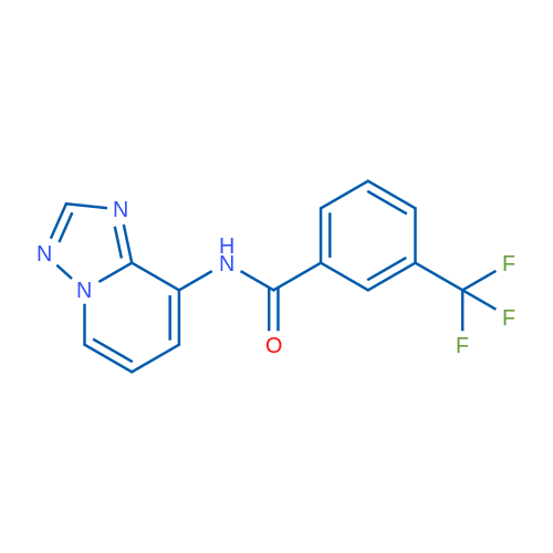 N-{[1,2,4]triazolo[1,5-a]pyridin-8-yl}-3-(trifluoromethyl)benzamide 1g
