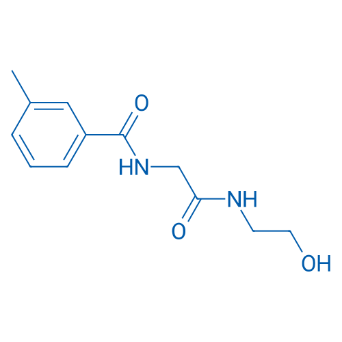 N-(2-((2-Hydroxyethyl)amino)-2-oxoethyl)-3-methylbenzamide 5g