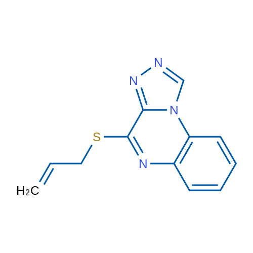 4-(Prop-2-en-1-ylsulfanyl)-[1,2,4]triazolo[4,3-a]quinoxaline 1g