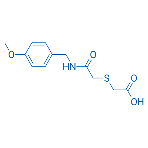 2-((2-((4-Methoxybenzyl)amino)-2-oxoethyl)thio)acetic acid 1g