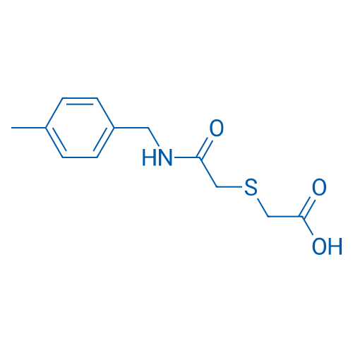 2-((2-((4-Methylbenzyl)amino)-2-oxoethyl)thio)acetic acid 1g