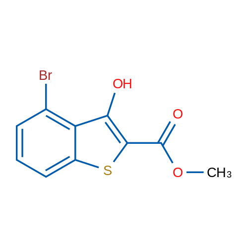 Methyl 4-bromo-3-hydroxybenzo[b]thiophene-2-carboxylate 1g