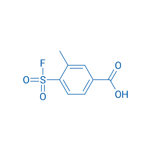 4-(Fluorosulfonyl)-3-methylbenzoic acid 100mg
