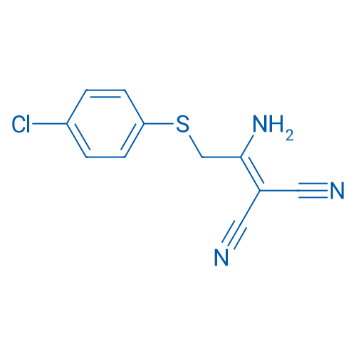2-(1-Amino-2-((4-chlorophenyl)thio)ethylidene)malononitrile 5g