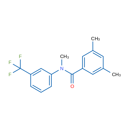 N,3,5-Trimethyl-N-[3-(trifluoromethyl)phenyl]benzamide 1g