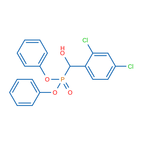 Diphenyl [(2,4-dichlorophenyl)(hydroxy)methyl]phosphonate 1g