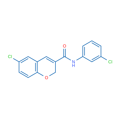 6-Chloro-N-(3-chlorophenyl)-2H-chromene-3-carboxamide 1g