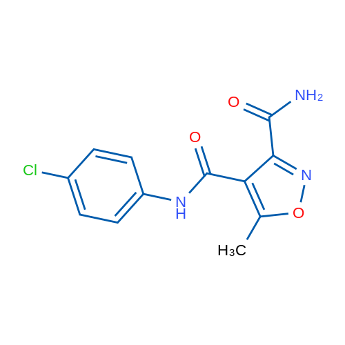 N4-(4-Chlorophenyl)-5-methyl-1,2-oxazole-3,4-dicarboxamide 1g