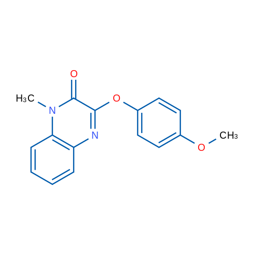 3-(4-Methoxyphenoxy)-1-methyl-1,2-dihydroquinoxalin-2-one 5mg
