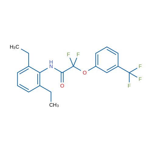 N-(2,6-Diethylphenyl)-2,2-difluoro-2-[3-(trifluoromethyl)phenoxy]acetamide 1g