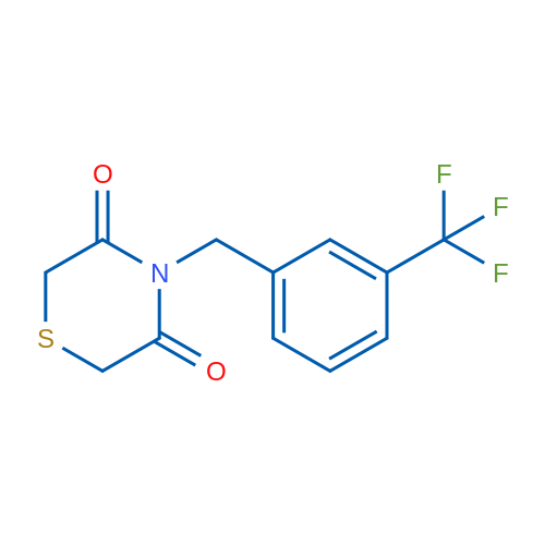 4-{[3-(trifluoromethyl)phenyl]methyl}thiomorpholine-3,5-dione 1g