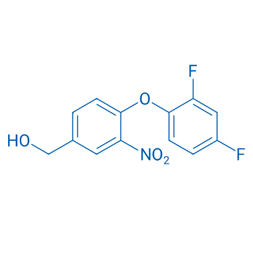 [4-(2,4-Difluorophenoxy)-3-nitrophenyl]methanol 1g