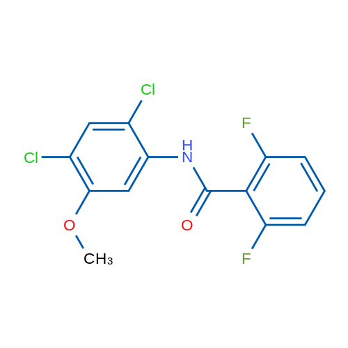 N-(2,4-Dichloro-5-methoxyphenyl)-2,6-difluorobenzamide 1g