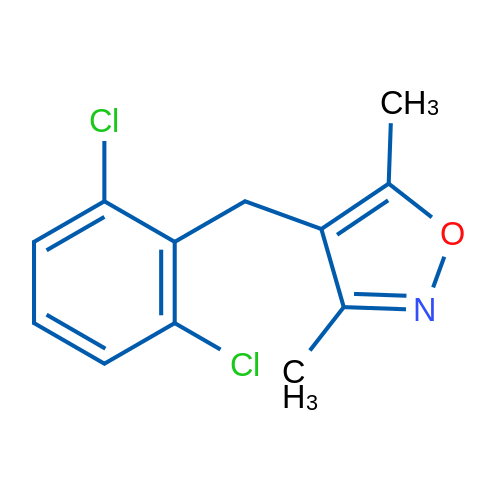 4-[(2,6-Dichlorophenyl)methyl]-3,5-dimethyl-1,2-oxazole 1g