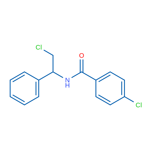 4-Chloro-N-(2-chloro-1-phenylethyl)benzamide 1g