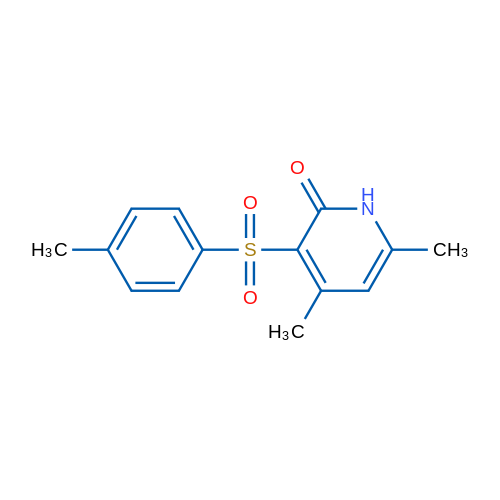 4,6-Dimethyl-3-(4-methylbenzenesulfonyl)-1,2-dihydropyridin-2-one 1g