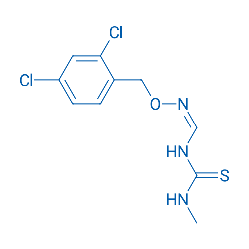 1-[(1Z)-{[(2,4-dichlorophenyl)methoxy]imino}methyl]-3-methylthiourea 1g