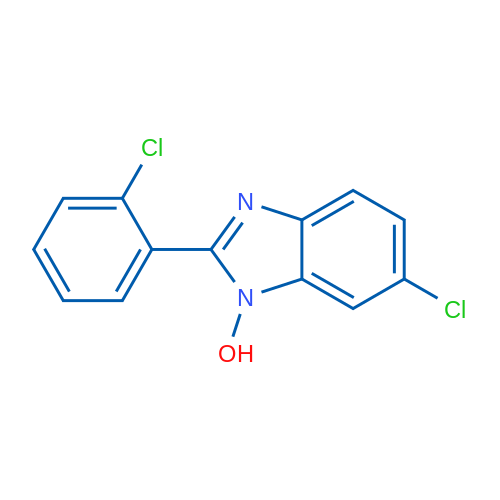6-Chloro-2-(2-chlorophenyl)-1H-1,3-benzodiazol-1-ol 1g