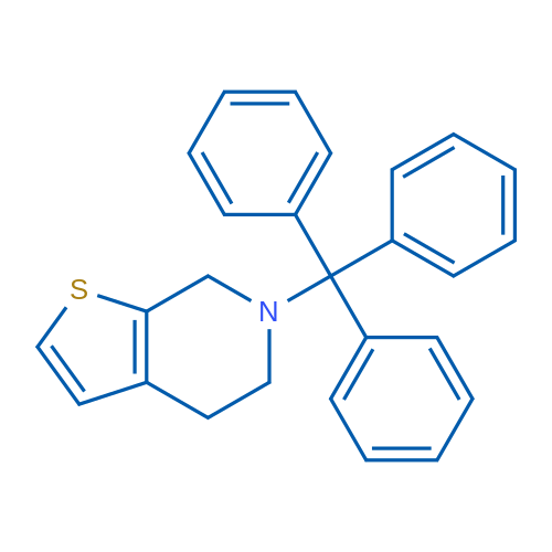 6-Trityl-4,5,6,7-tetrahydrothieno[2,3-c]pyridine 1g