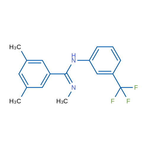 (E)-N',3,5-Trimethyl-N-[3-(trifluoromethyl)phenyl]benzene-1-carboximidamide 1g