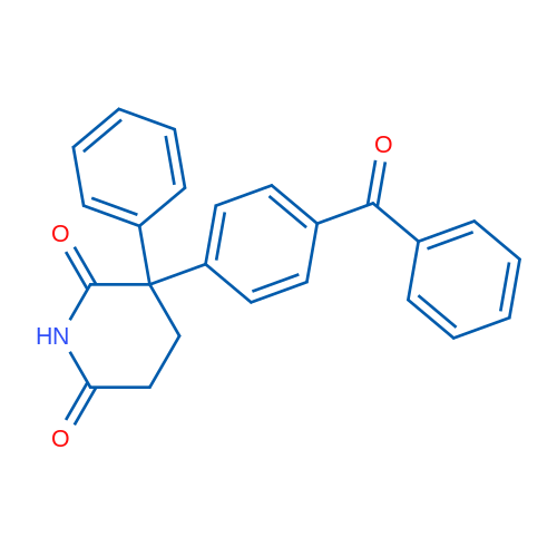 3-(4-Benzoylphenyl)-3-phenylpiperidine-2,6-dione 1g