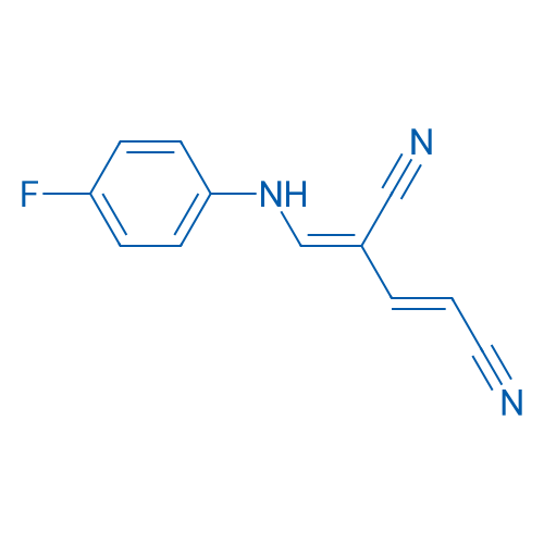 (2E,4Z)-4-{[(4-fluorophenyl)amino]methylidene}pent-2-enedinitrile 1g