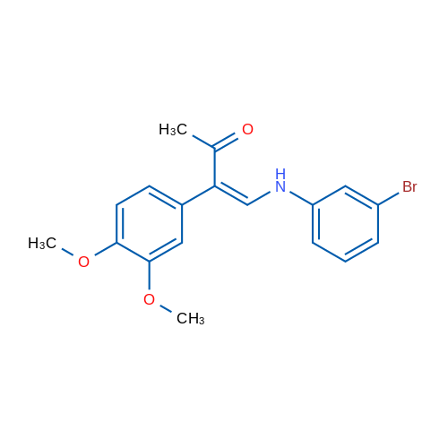 (3Z)-4-[(3-Bromophenyl)amino]-3-(3,4-dimethoxyphenyl)but-3-en-2-one 1g