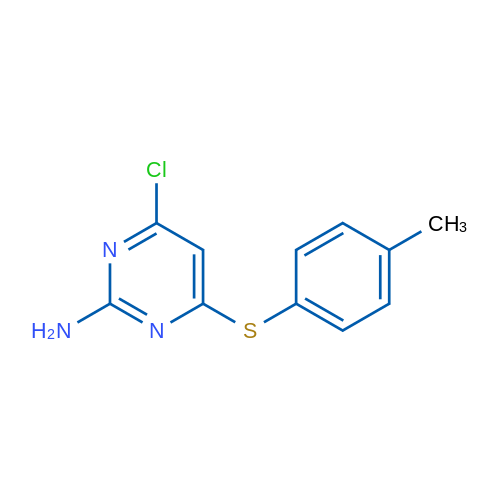 4-Chloro-6-[(4-methylphenyl)sulfanyl]pyrimidin-2-amine 1g