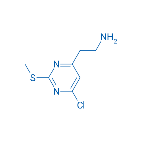 2-(6-Chloro-2-(methylthio)pyrimidin-4-yl)ethanamine 1g