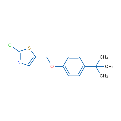 5-[(4-tert-Butylphenoxy)methyl]-2-chloro-1,3-thiazole 1g