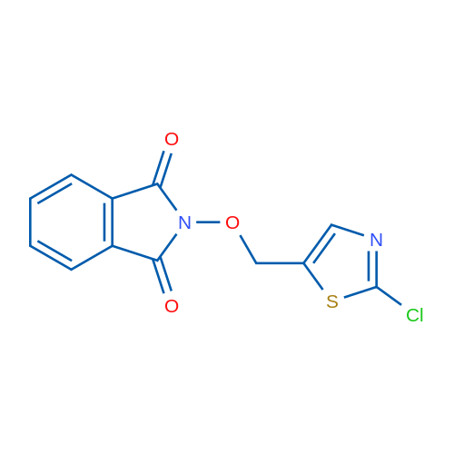 2-((2-Chlorothiazol-5-yl)methoxy)isoindoline-1,3-dione 5g